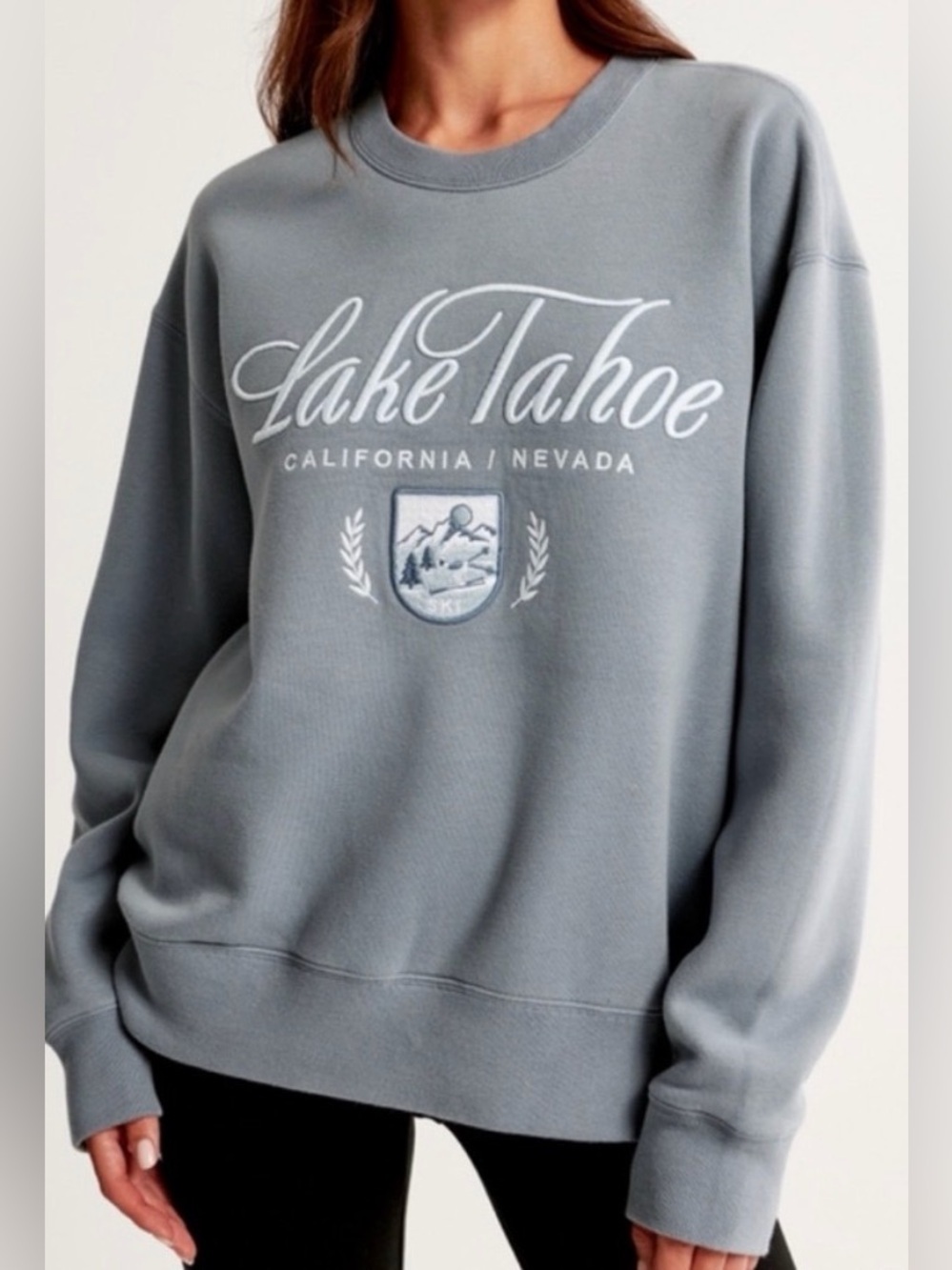 Abercrombie & Fitch Soft A&F Collection Lake Tahoe Crewneck Sweatshirt Size XS